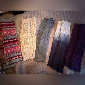 Cozy Knit Leg Warmers Set